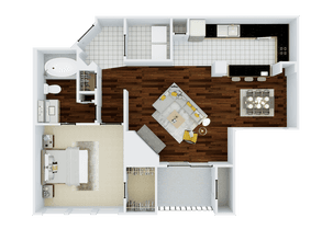 The Commerce 13-1331 floor plan