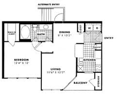 The Park 10-1021 floor plan