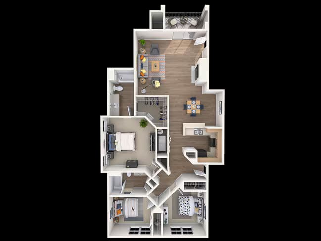 Unit 0836 0131 floor plan