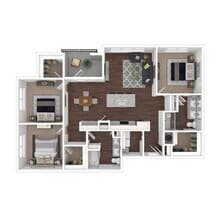 3 Beds • 2 Bath 4339 floor plan