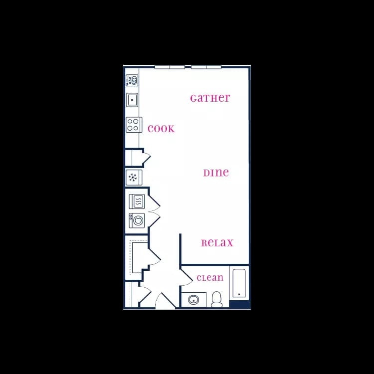 Unit 1425 1425 floor plan