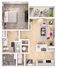 A1A 3-3312 floor plan
