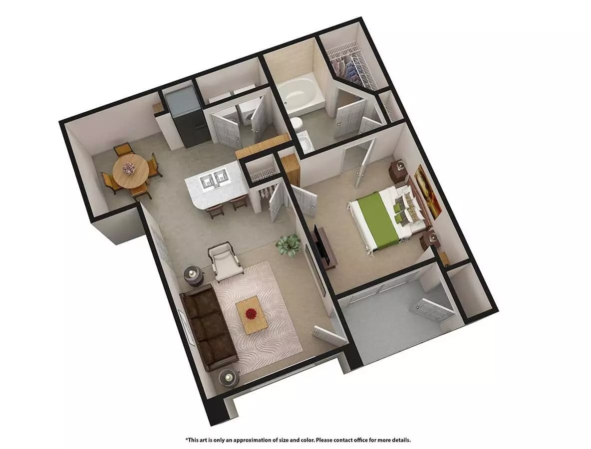 A1 2536 floor plan