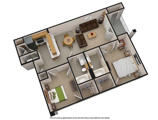 B1 218 floor plan