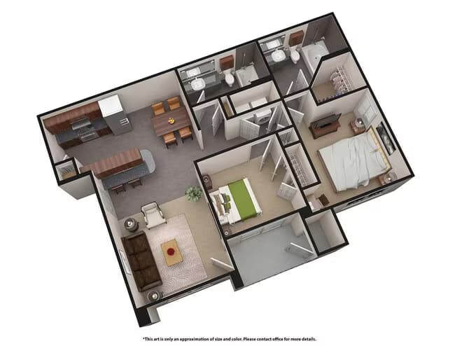 Unit 2237 2237 floor plan