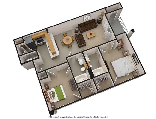 B3 427 floor plan