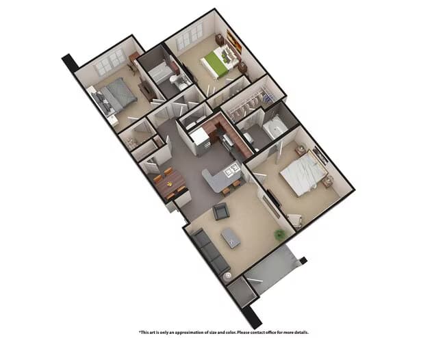 C1 1927 floor plan