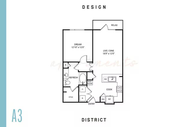 A3 211 floor plan