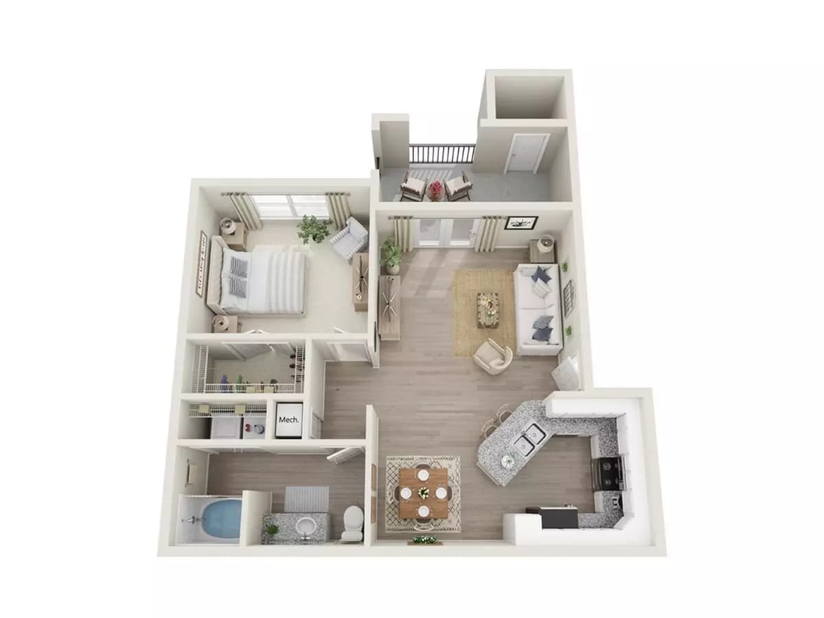 Unit 1826 1826 floor plan