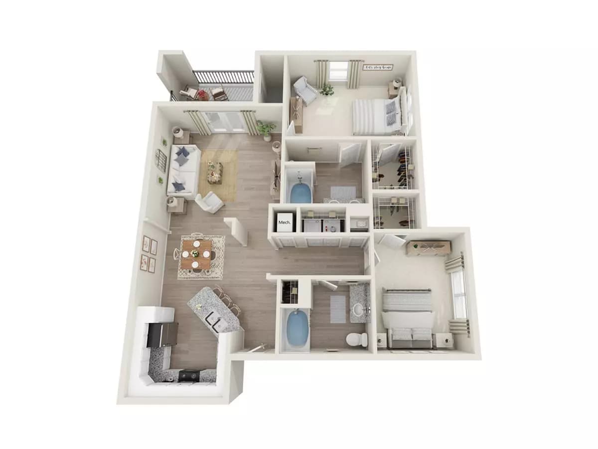 Unit 1524 1524 floor plan