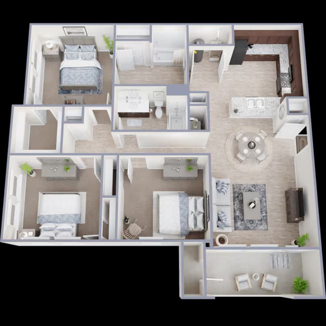 Unit 6302 6302 floor plan