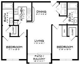 B1.1 2512 floor plan