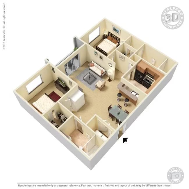 B1 3316 floor plan