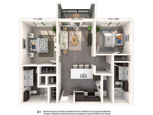 Unit 1203 2208 floor plan