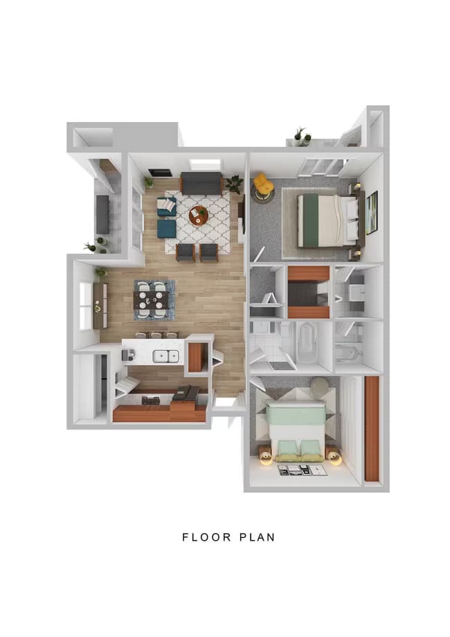 B2U 2207 floor plan