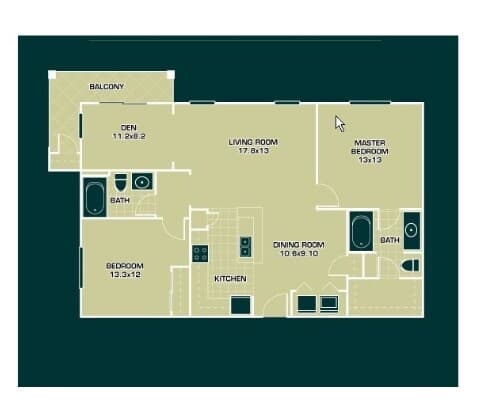 Unit 11209 11209 floor plan