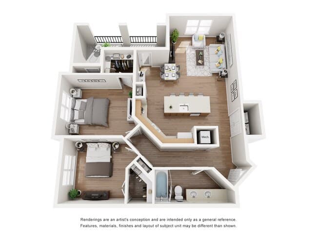 2x1 388-202 floor plan