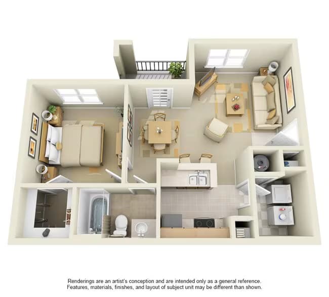 A1A 1203 floor plan