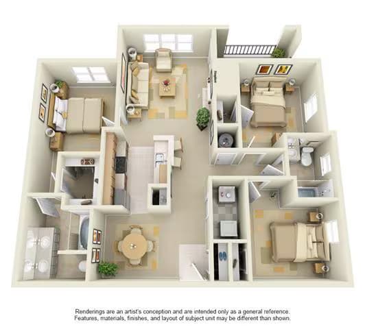 C2A 1109 floor plan