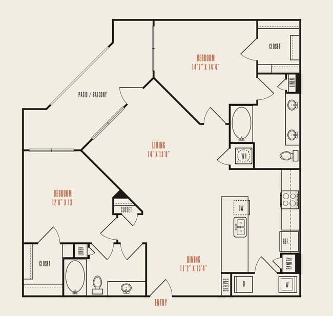 B2C 452 floor plan