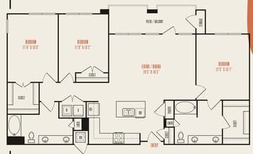 C2A 131 floor plan