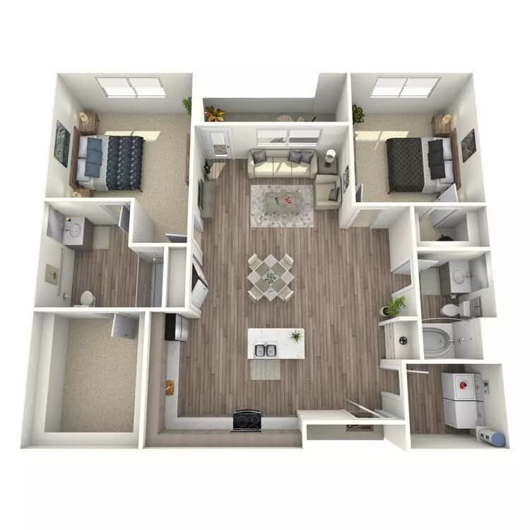 Grand Tropical B103 floor plan