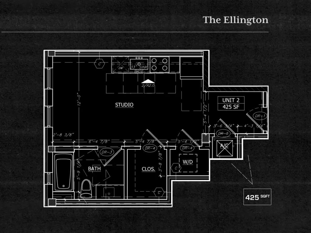 Studio ARG-602 floor plan