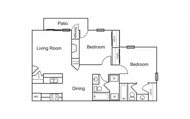 Unit 4303 4303 floor plan
