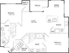B2 10-302 floor plan