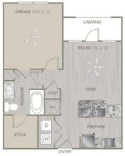 A1 2214 floor plan
