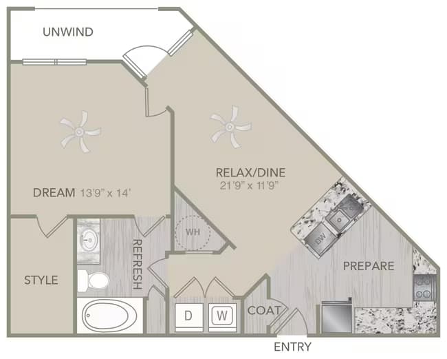 Unit 1304 1304 floor plan