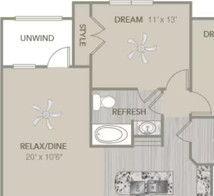 Unit 7102 7102 floor plan