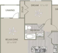 B3 1210 floor plan