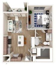 Unit 4306 4306 floor plan
