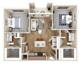Unit 5125 5301 floor plan