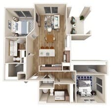 Unit 4309 2312 floor plan