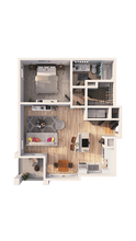 A1B 2208 floor plan