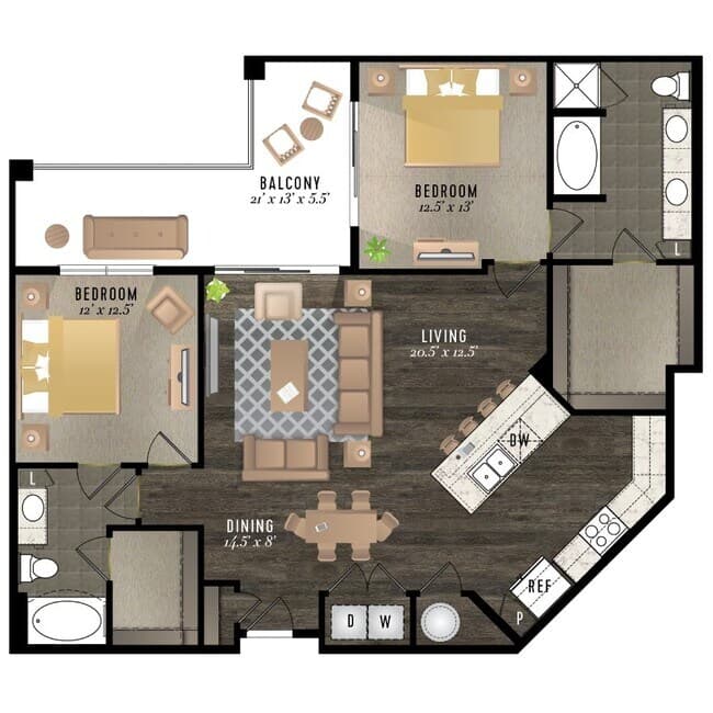 B10 233 floor plan