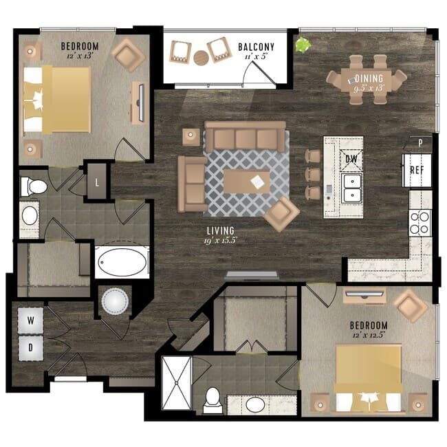 B11 350 floor plan
