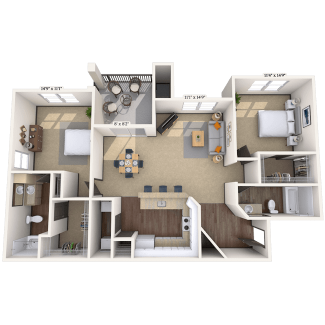 Unit 232327 232327 floor plan