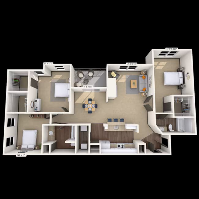 The Rosewood 161624 floor plan