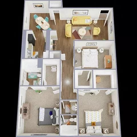 Unit 1513 1513 floor plan