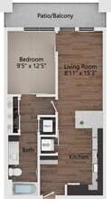 A1 2116 floor plan