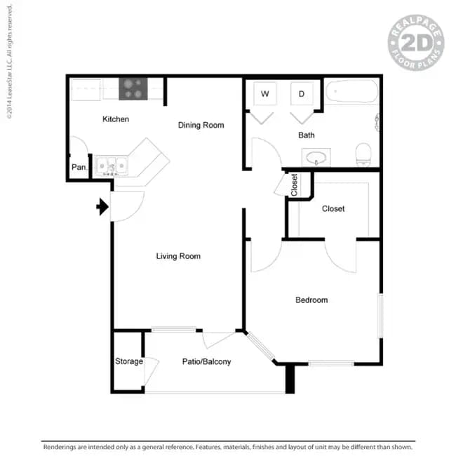 A1 724 floor plan