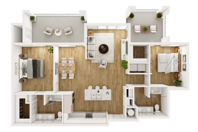 B4 7305 floor plan