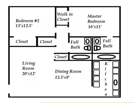 Unit 103 103 floor plan