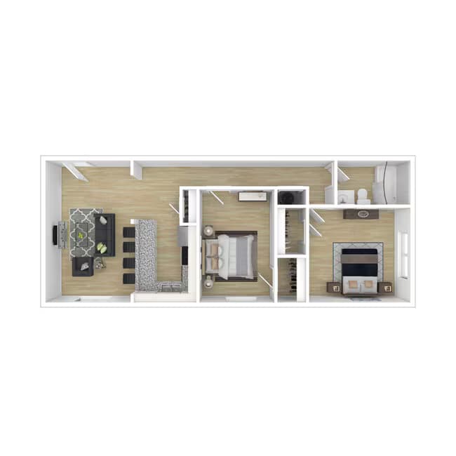 B2D D225 floor plan