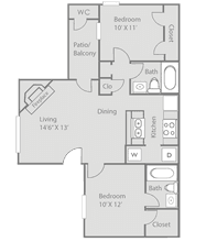 B4 2-2324 floor plan