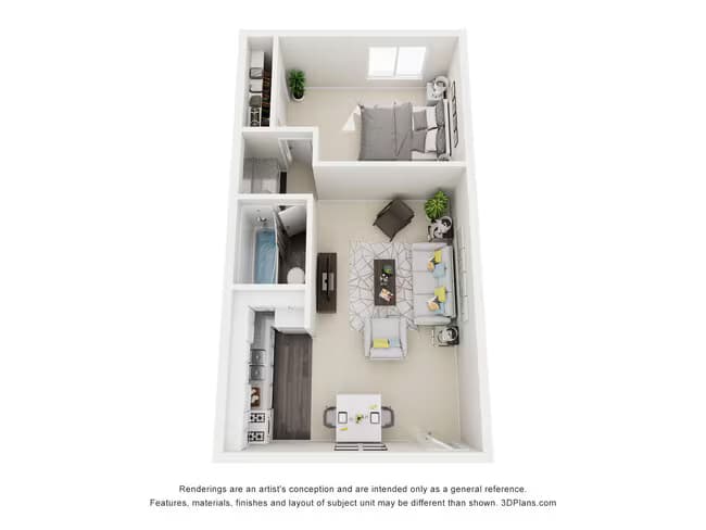 Unit 519 828 floor plan