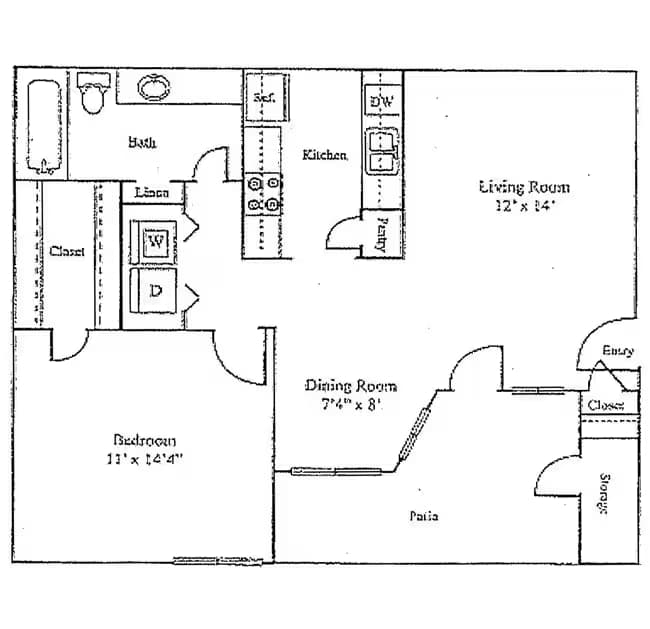 Unit 20334 20334 floor plan